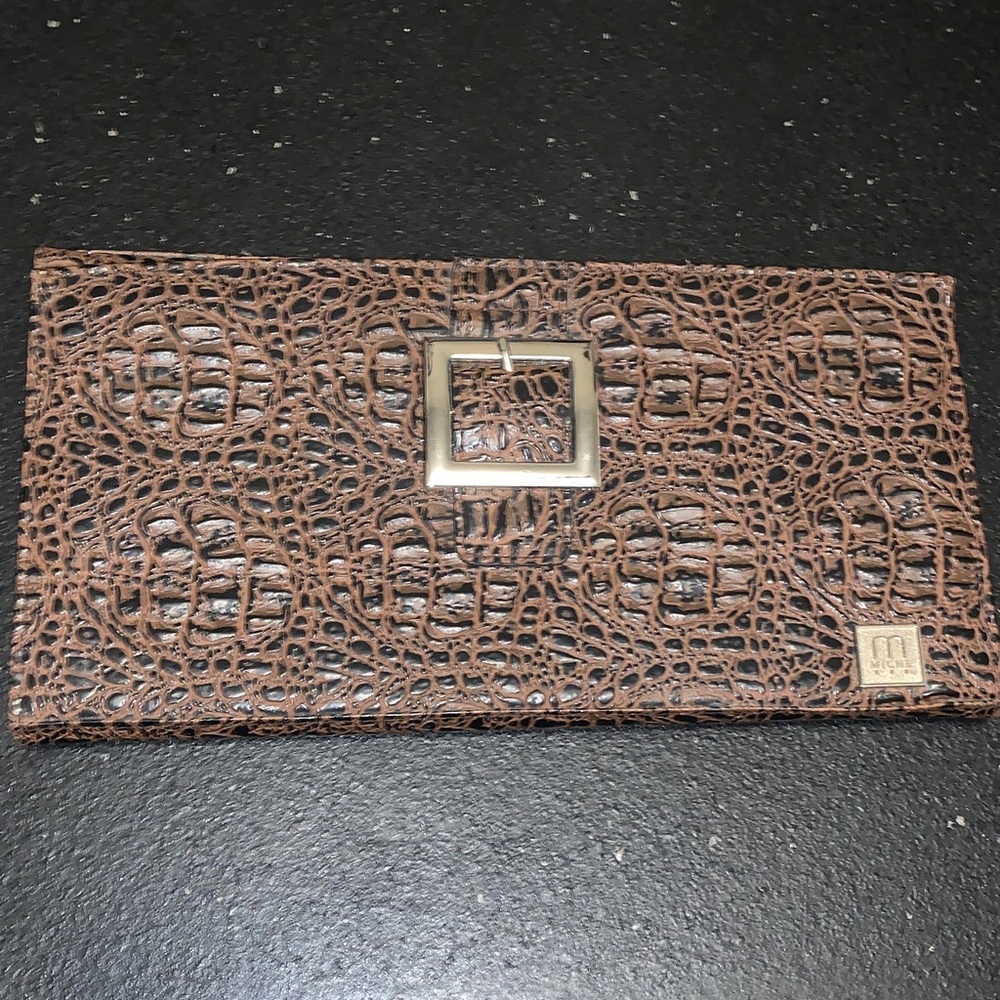 Miche - retired - classic shell Cori brown crocodile